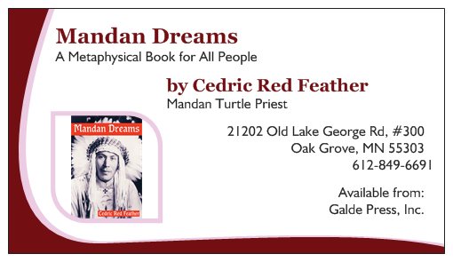 Mandan Dreams - Metaphysical Book for All People